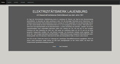 Desktop Screenshot of ewerk-lauenburg.de
